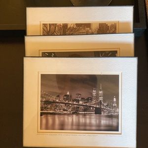 Bundle of 3 black and white photography, in 8x10